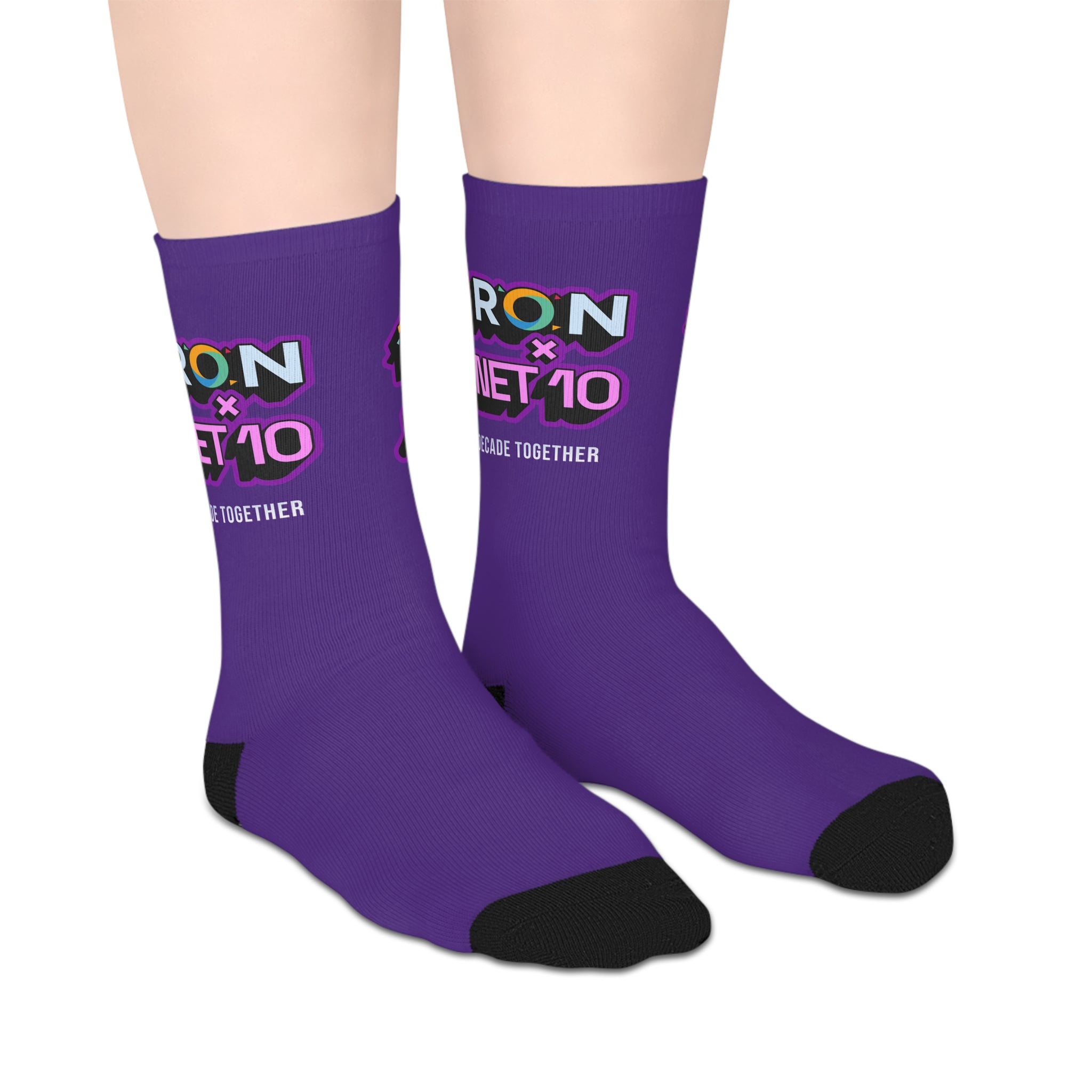 .NET 10 x Iron10 Socks (Purple)