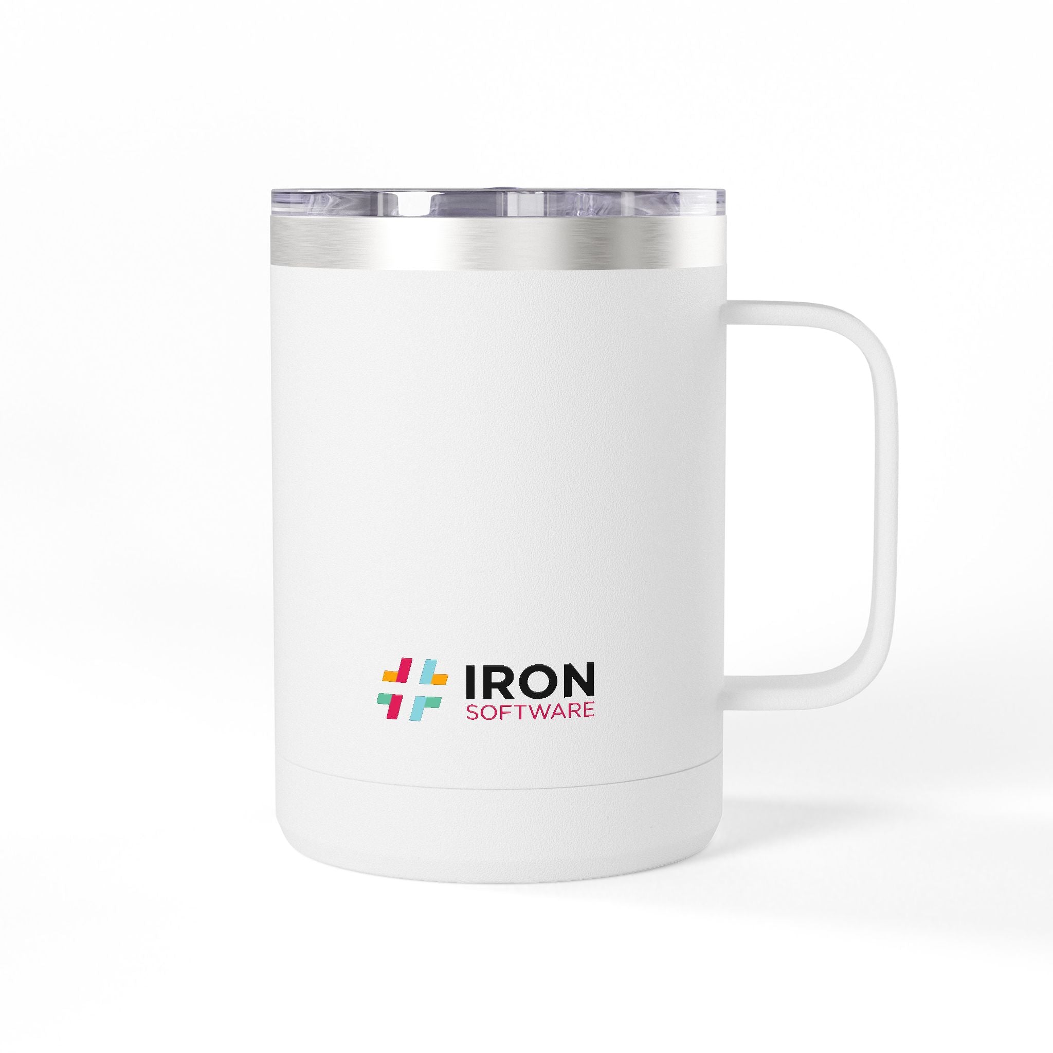 .NET 10 x Iron10 Coffee Mug Tumbler (White)