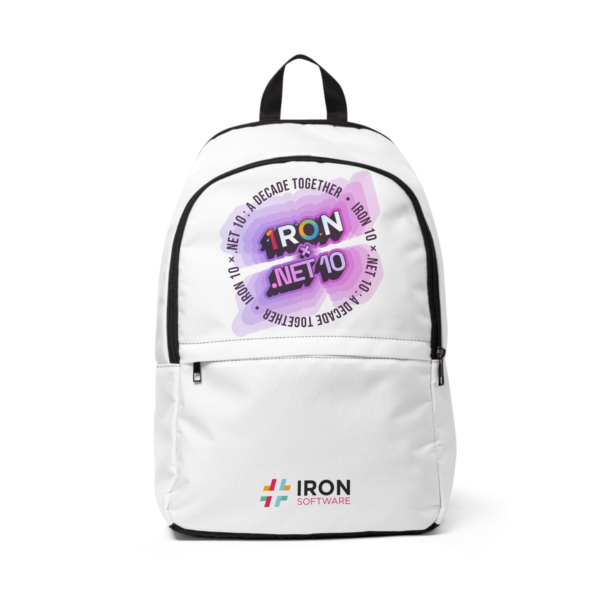 .NET 10 x Iron 10 Fabric Backpack