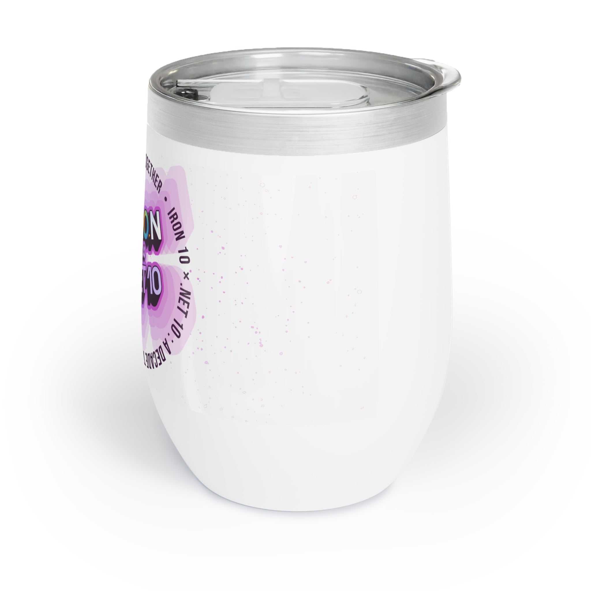 .NET 10 x Iron10 Wine Tumbler