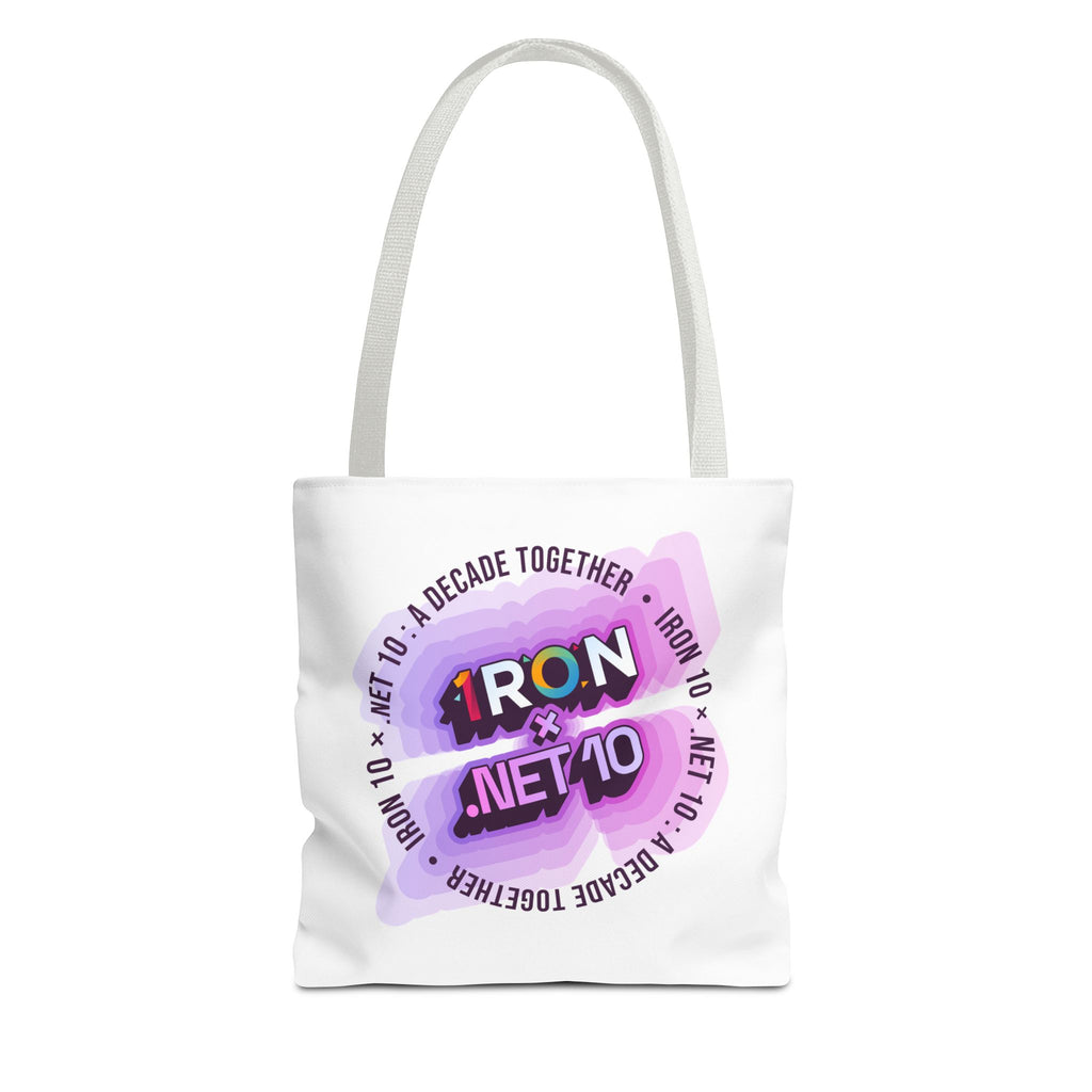 .NET 10 x Iron 10 Tote Bag (AOP)