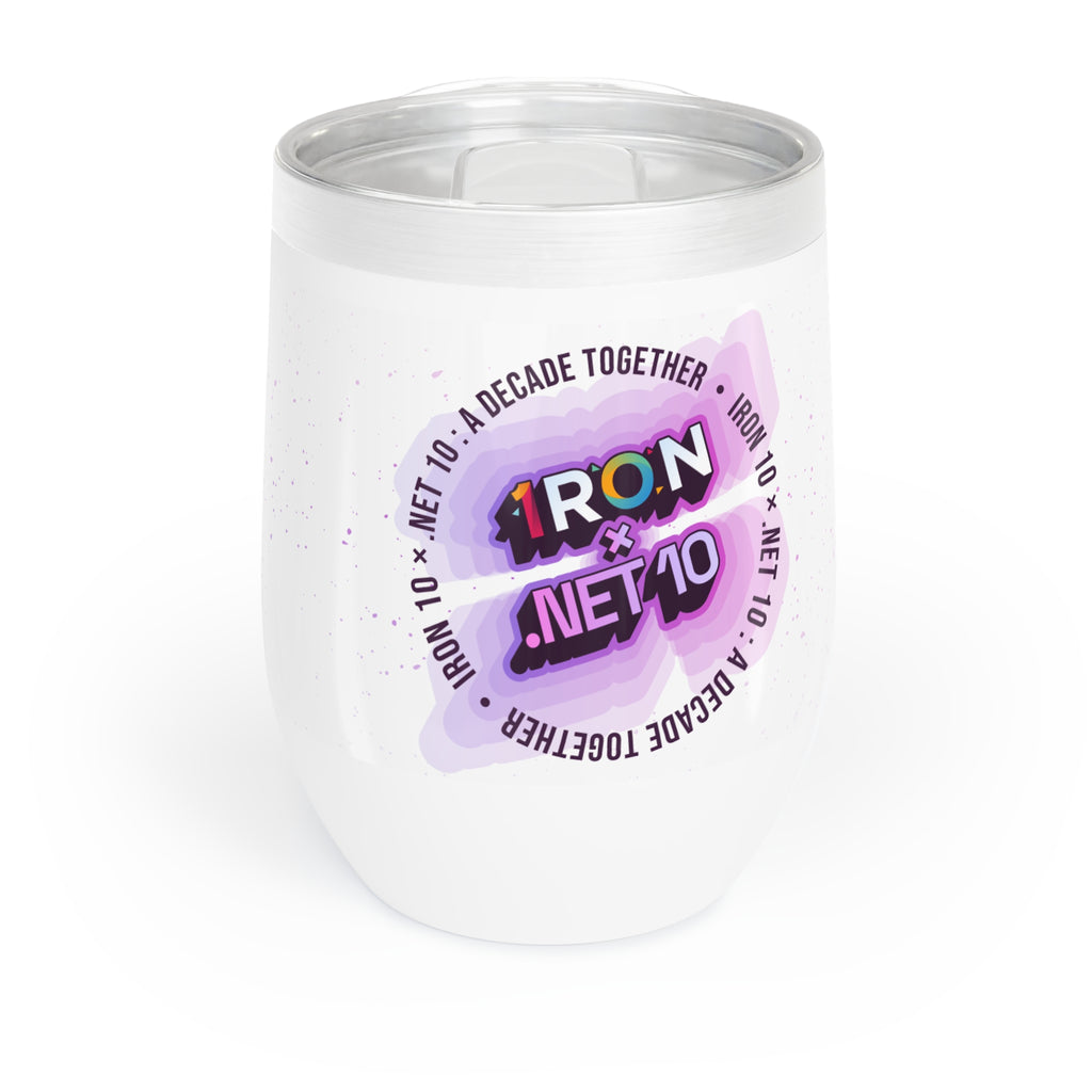 .NET 10 x Iron10 Wine Tumbler