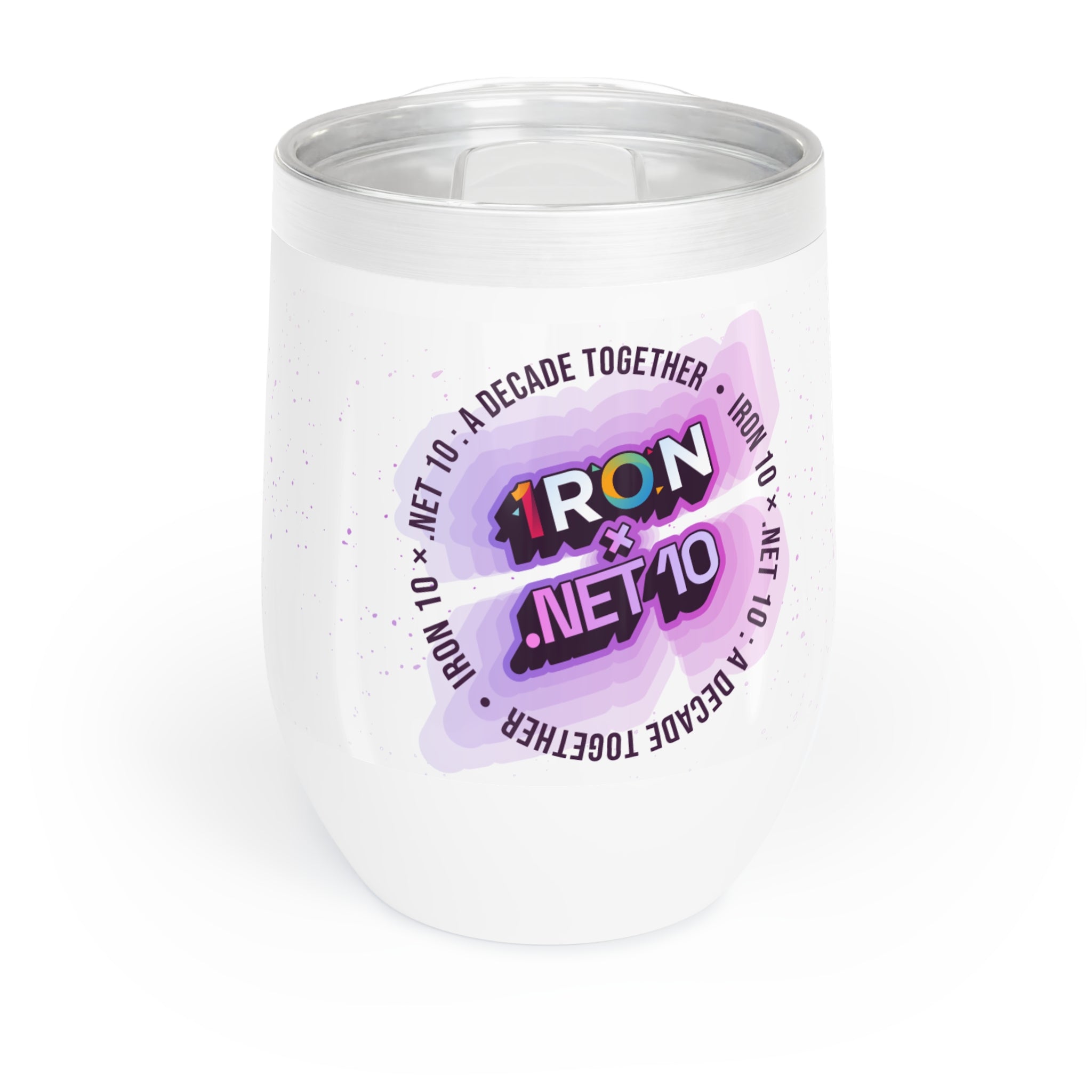 .NET 10 x Iron10 Wine Tumbler