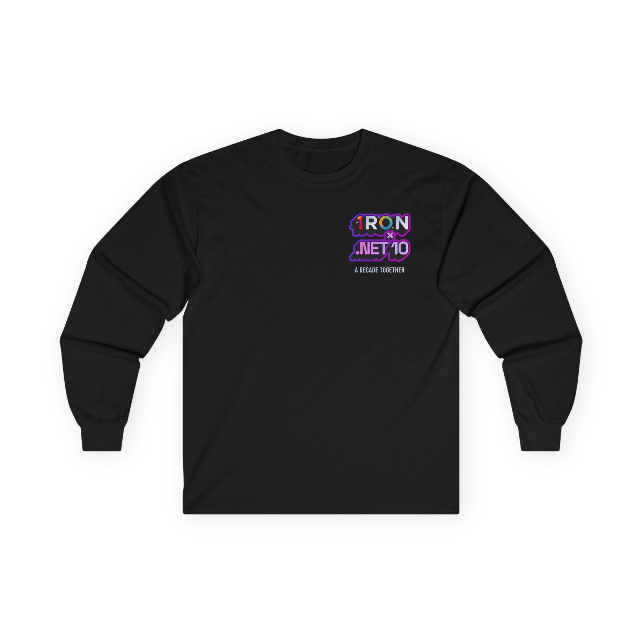.NET 10 x Iron 10 Long Sleeve Tee