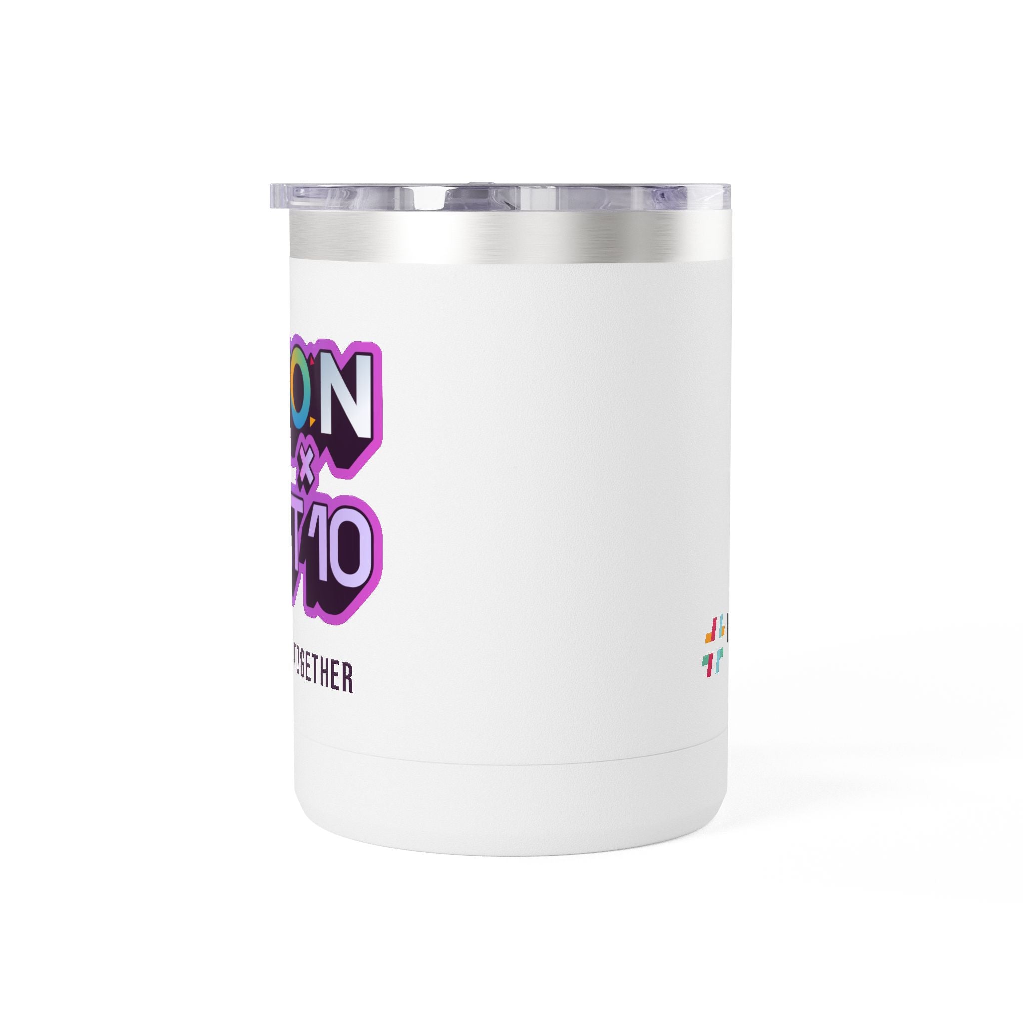 .NET 10 x Iron10 Coffee Mug Tumbler (White)