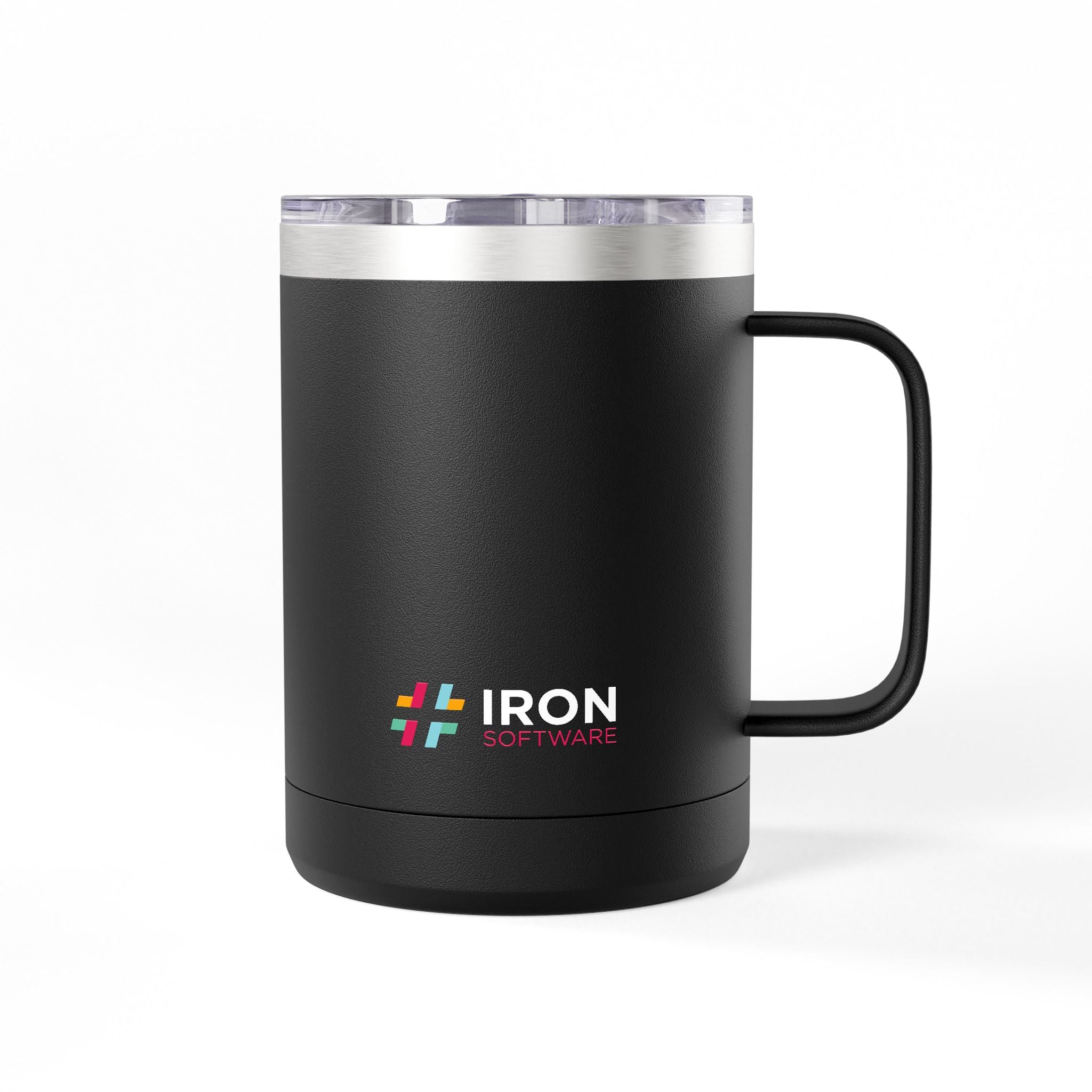 .NET 10 x Iron10 Coffee Mug Tumbler (Black)