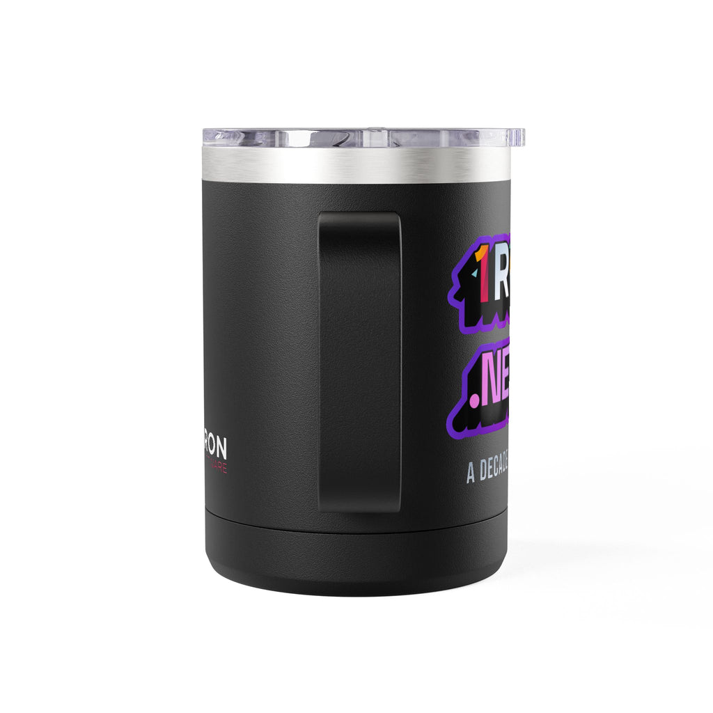 .NET 10 x Iron10 Coffee Mug Tumbler (Black)