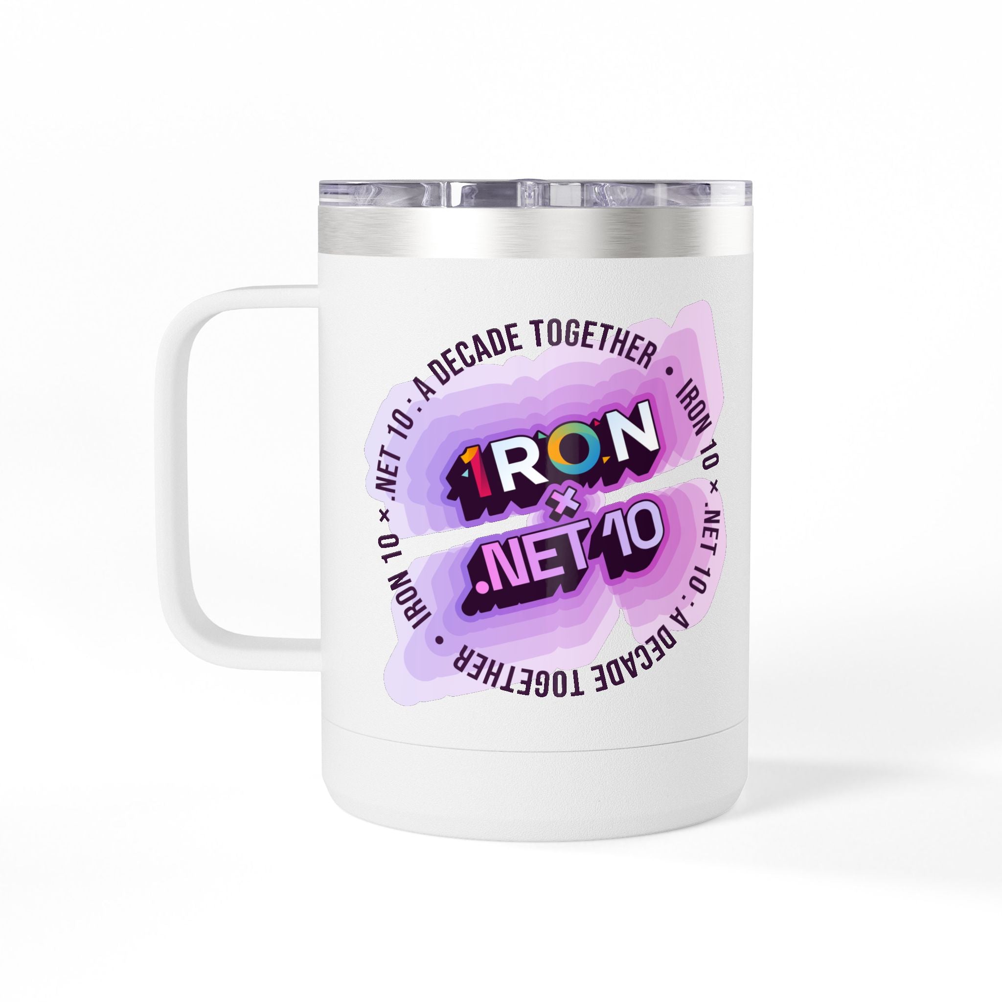 .NET 10 x Iron10 Coffee Mug Tumbler