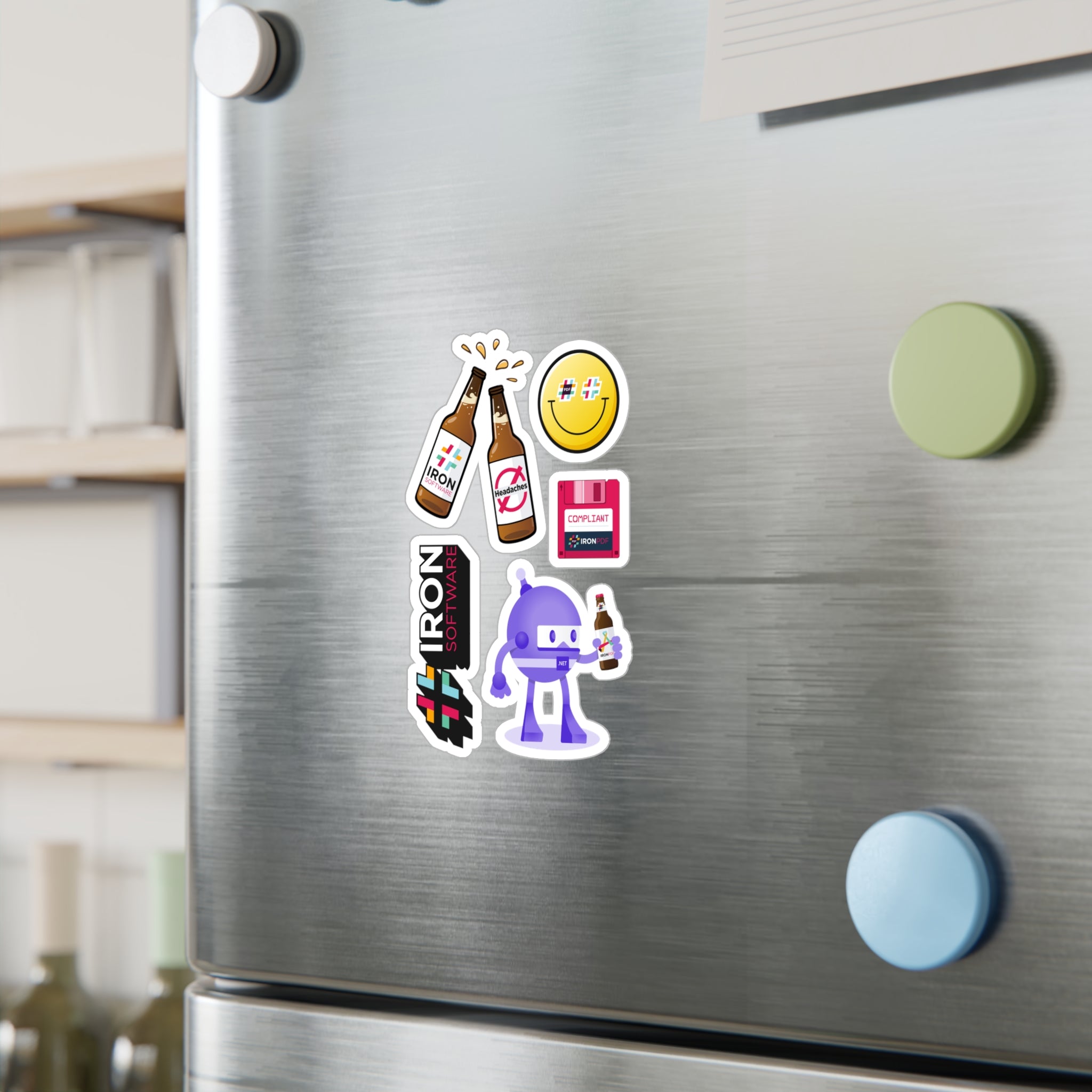 Iron Software Sticker Pack – Dev Edition