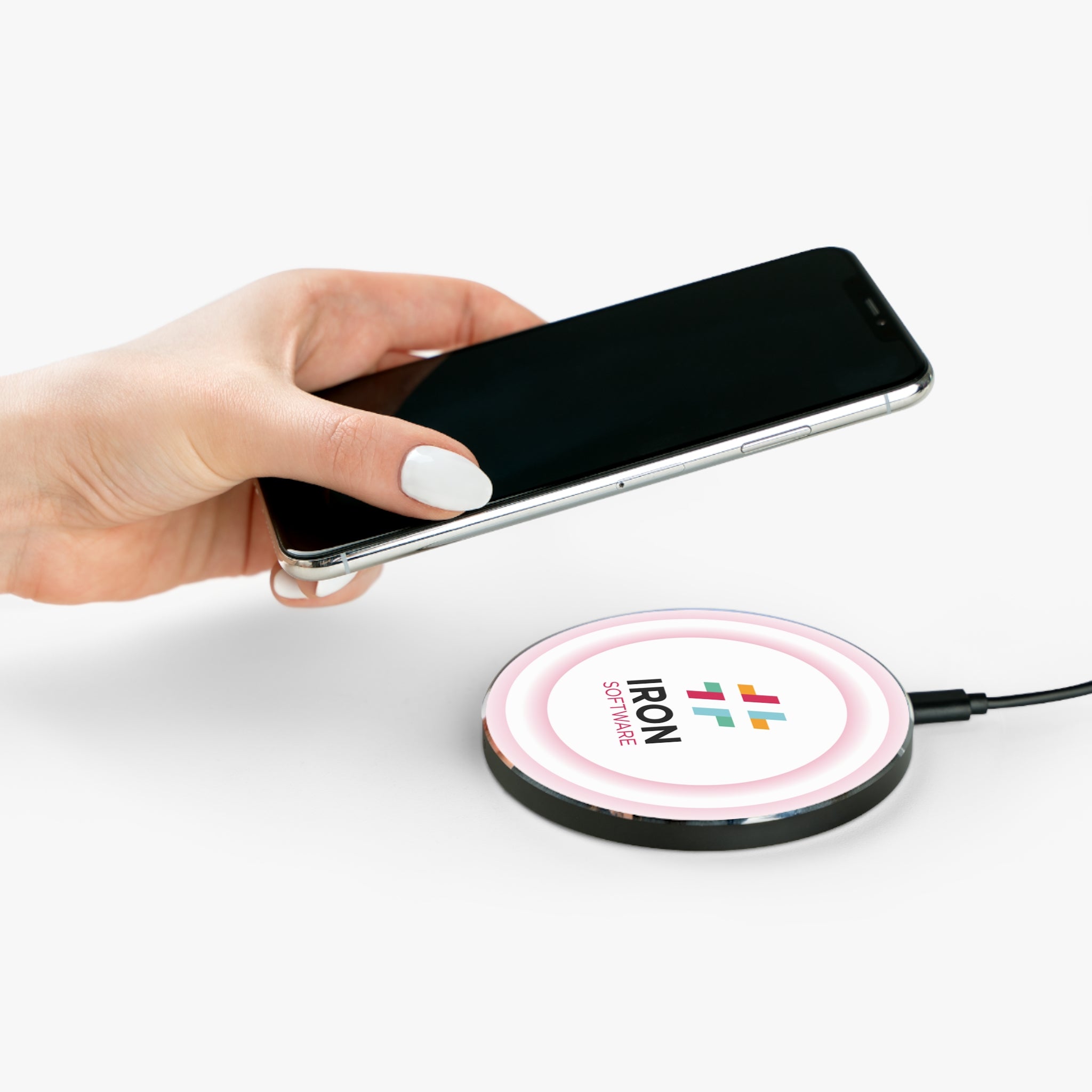 NON NEON White  wireless charger