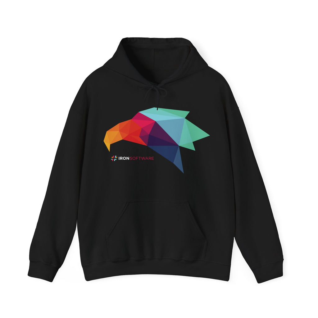 Iron Hooded Sweatshirt (Black)